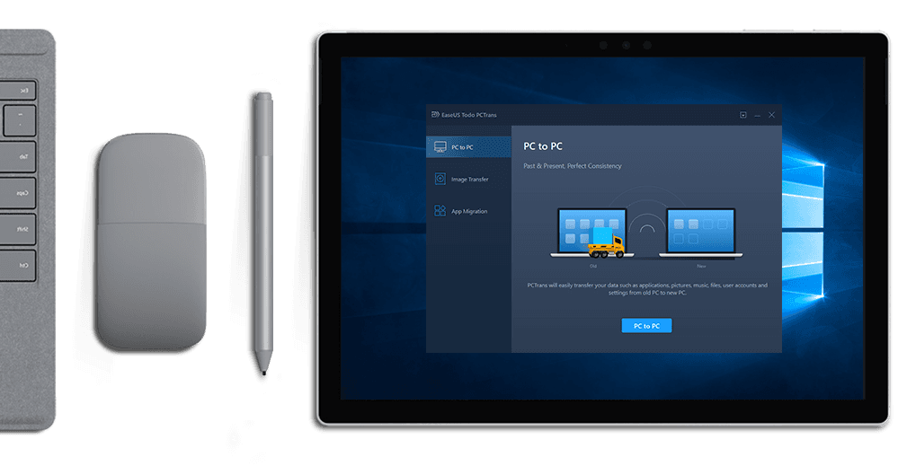 Gratis PC transfer/overzet software - EaseUS® Todo PCTrans Free