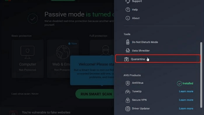 hoe een bestand van Avg . te herstellen
