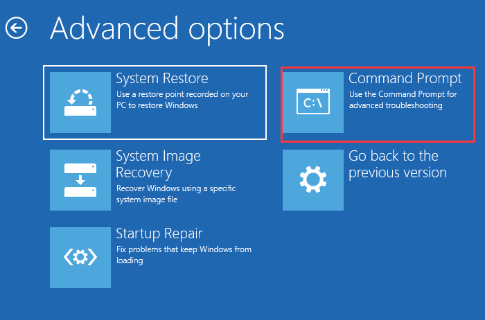 opdracht prompt van windows 10 openen