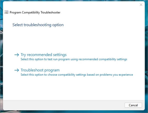 Suggesties voor probleemoplosser voor compatibiliteit