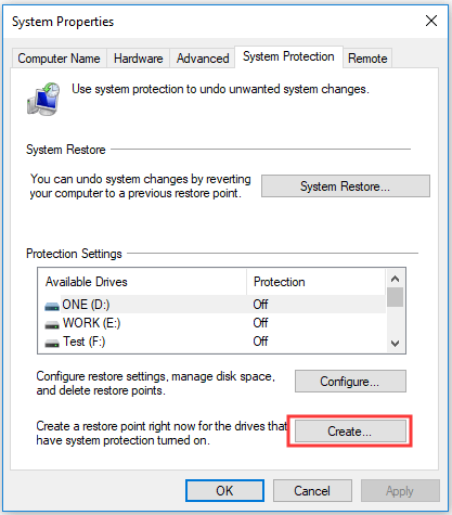 Een systeem herstel punt maken
