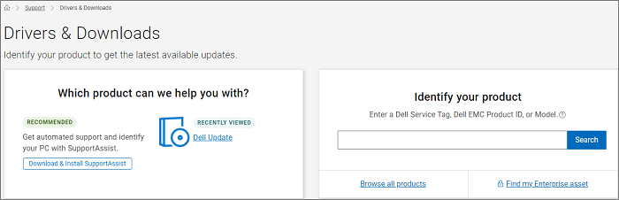 Dell update-stuurprogramma