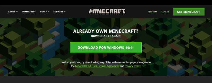 minecraft-spel downloaden