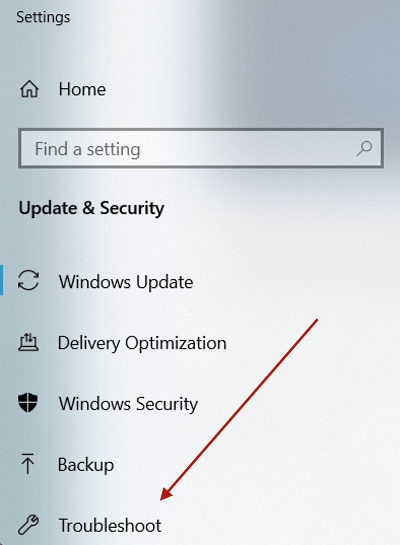 voer de probleemoplosser voor Windows-updates uit