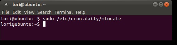zoek een bestand in Linux met de opdracht locate stap 2