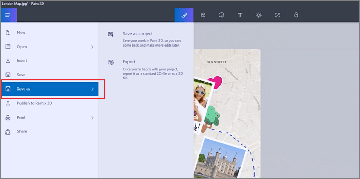 de koptekst van ontbrekende foto's terugkrijgen