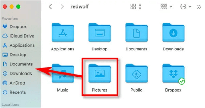 gescande bestanden vinden op Mac