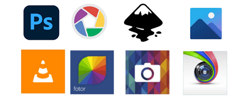 Verander van beeldbewerker