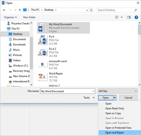 Openen en repareren van Microsoft