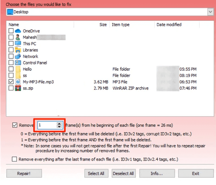 mp3-reparatietool - beste bestandsreparatiesoftware voor pc