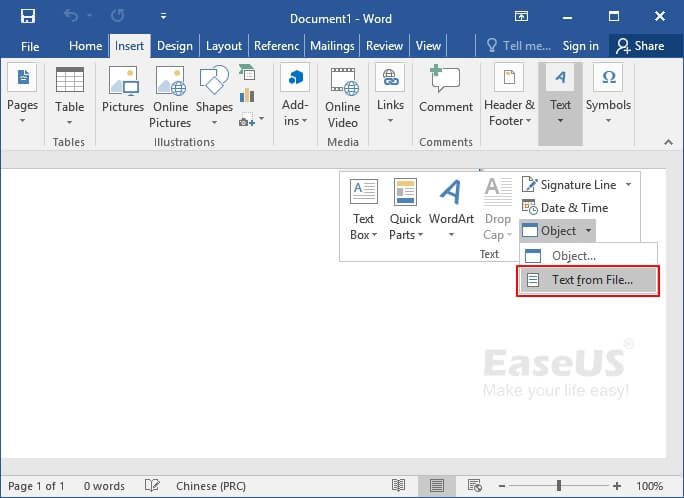 Open insert fearture in 2016