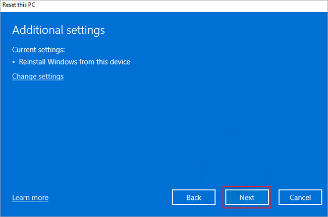fabrieksreset Windows 11 - 6