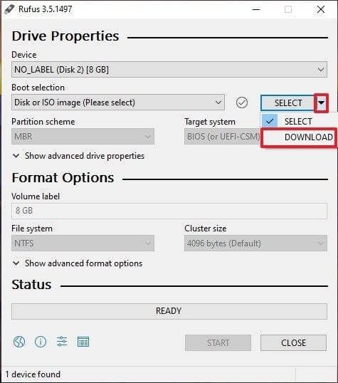 Windows 7 ISO-bestand downloaden