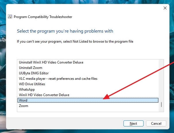 voer een Word-compatibiliteitscontrole uit