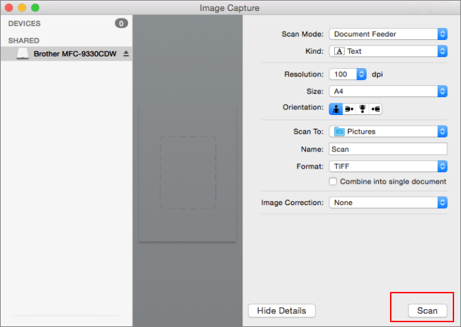 bestanden scannen op mac