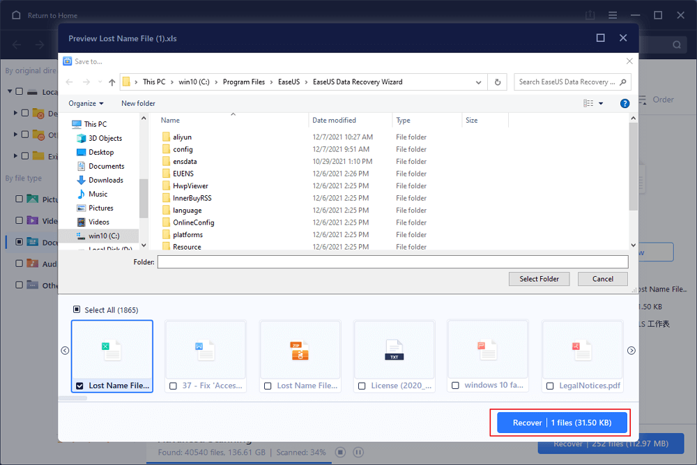 herstel PDF / PPT / Word / Excel / TXT-bestanden
