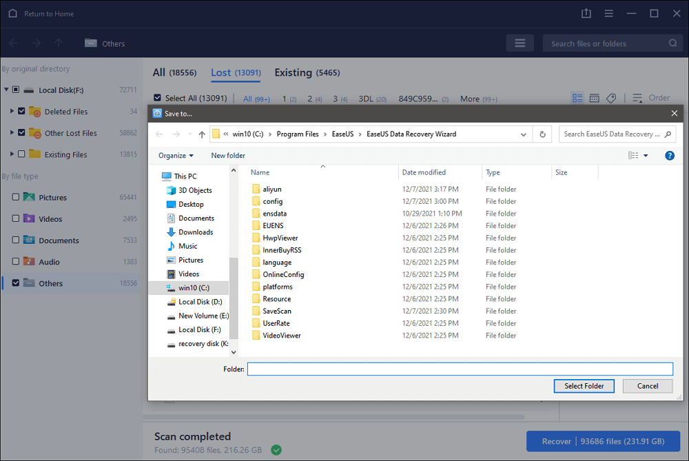 verloren e-mails herstellen