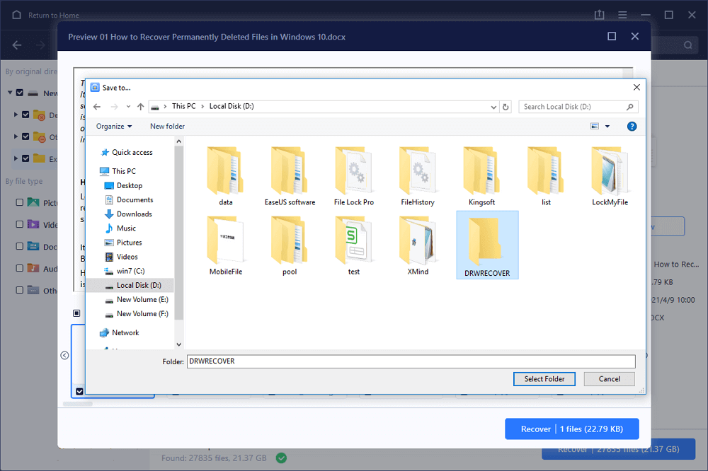 Windows 10 verloren gegevens herstellen