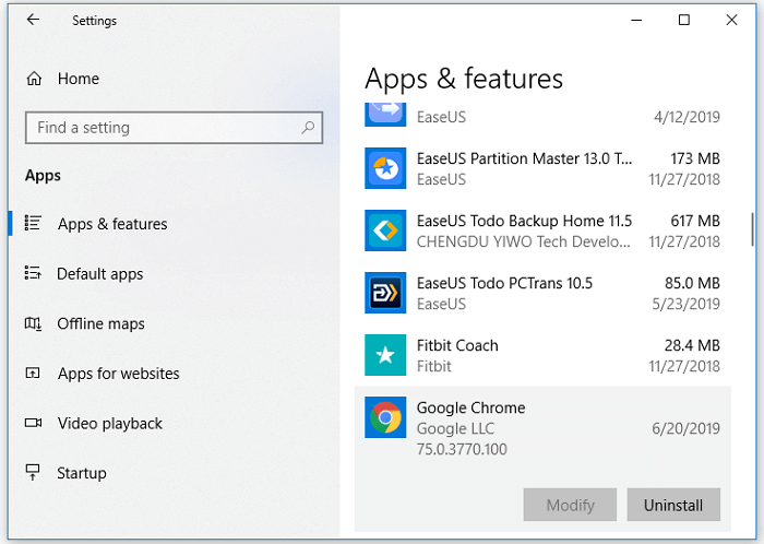 Software verwijderen om DPC Watchdog-schendingsfout te herstellen