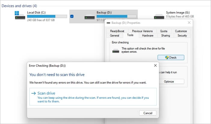 windows foutcontrole tool