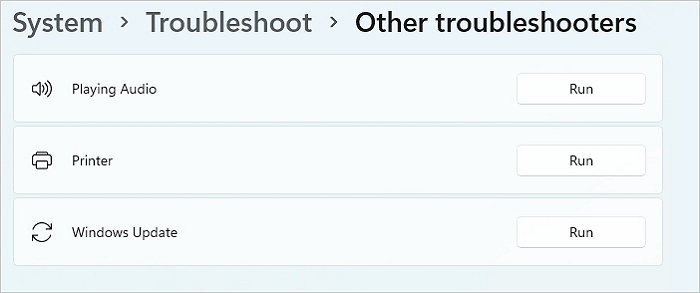 Probleemoplosser voor Windows Update