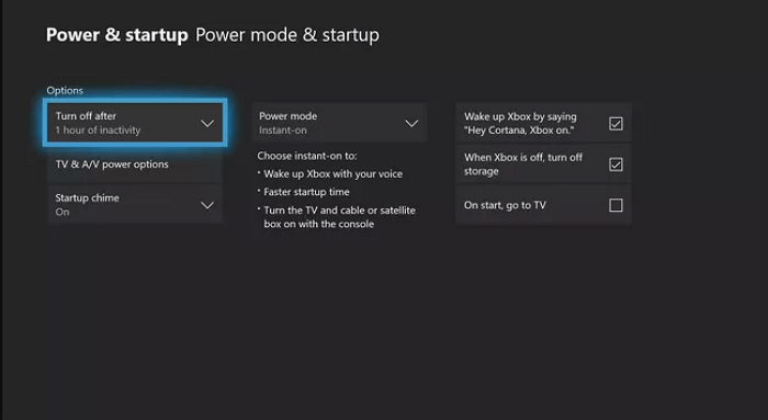 Controleer de console-instellingen op Xbox