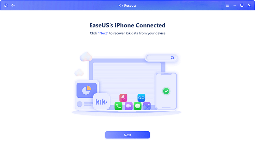 kik-gegevens herstellen van iPhone - 2