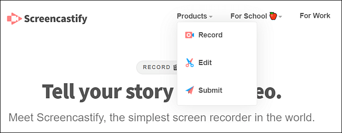 Online schermrecorder zonder watermerk