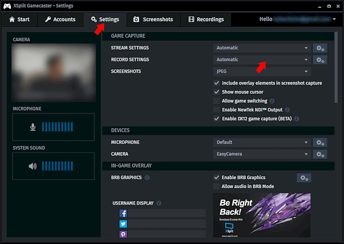 gratis OBS-alternatief