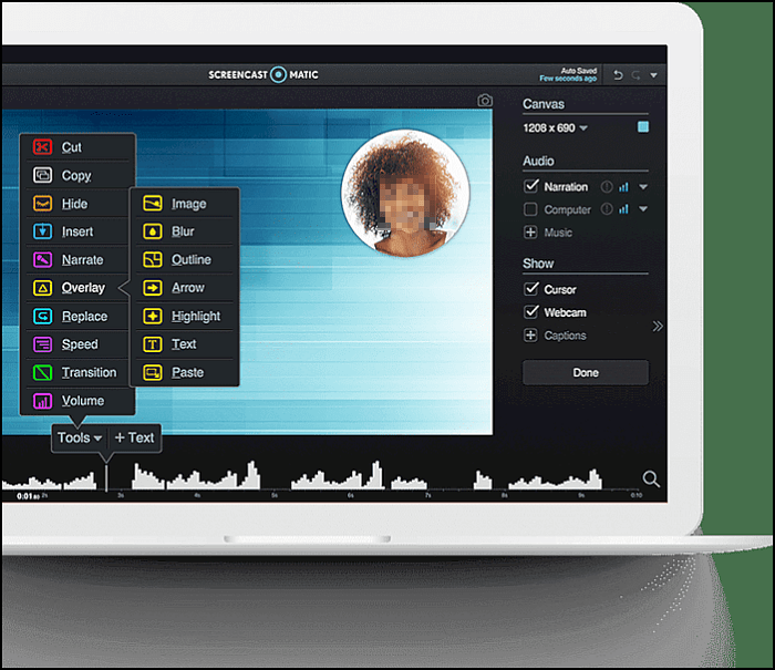 Bandicam-alternatieven - Screencast-O-Matic