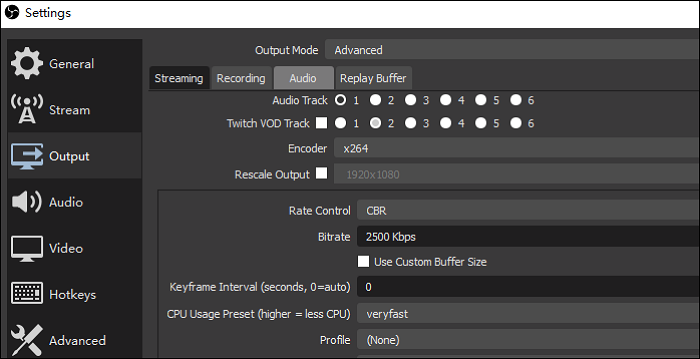 obs windows schermrecorder