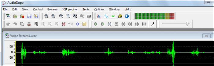 audio dope geluid opnemen