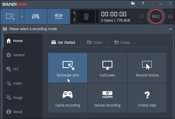 Bandicam voor schermopname en -bewerking