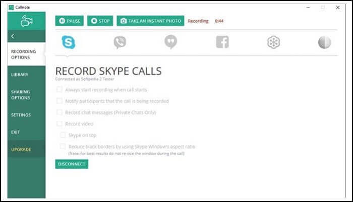 callnote skype recorder