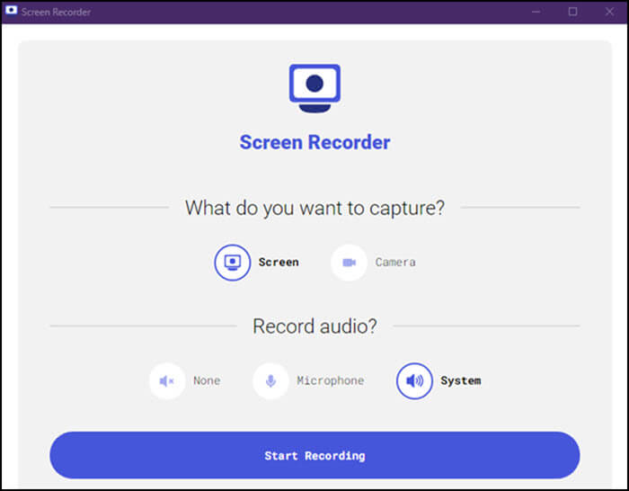 Chrome-hulpprogramma voor schermrecorder