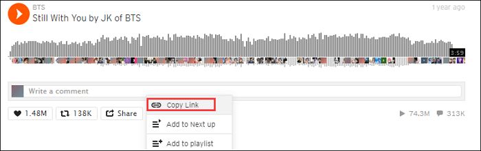 muziek rippen van soundcloud