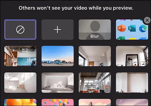 Achtergrond vervagen in Teams
