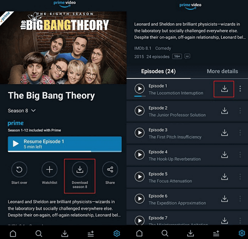 Amazon tv-programma's downloaden