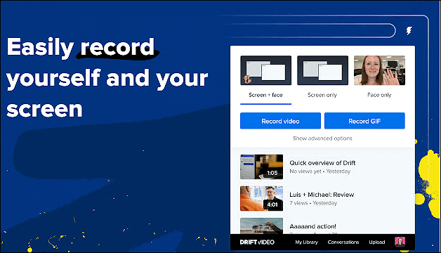 drift recorder extensie
