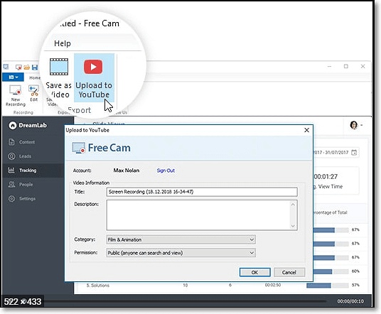 Gratis schermrecorder geen watermerk - Free Cam