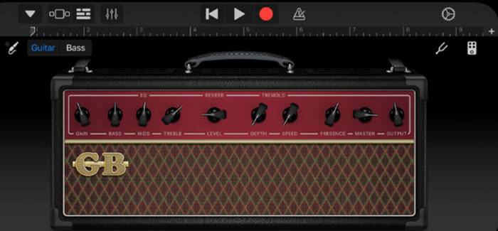 Garageband om deuntje op te nemen
