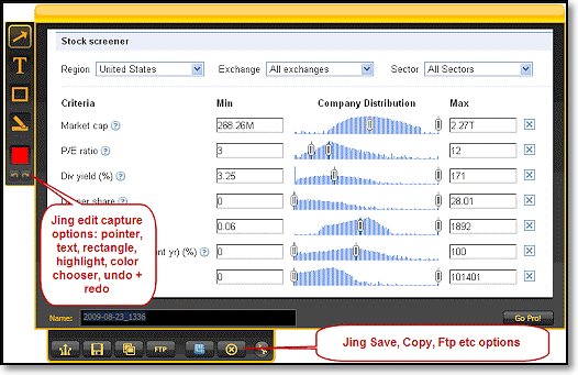 Schermrecorder met audio - Jing