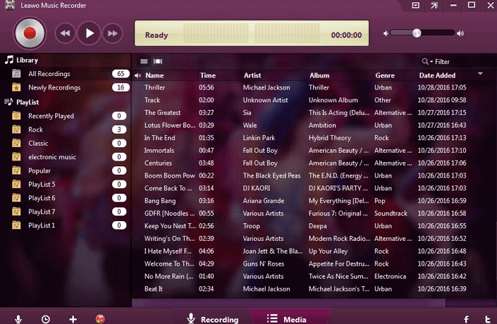 online YouTube-audiorecorder