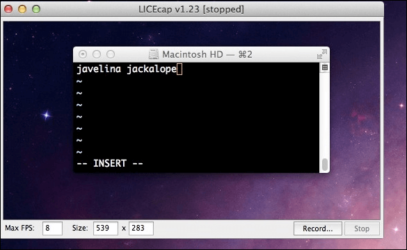 LICEcap - GIF-opnamesoftware
