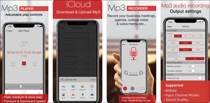 MP3-recorder voor iPhone