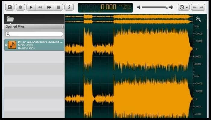 ocenaudio cross-platform geluidsrecorder