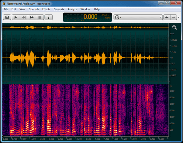 ocenaudio spraakrecorder