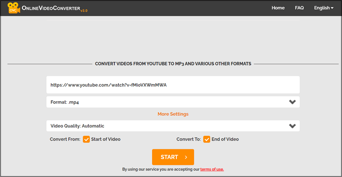 Online video-omzetter