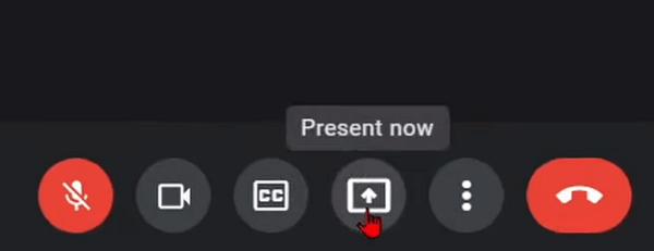 Presenteren op Google Meet