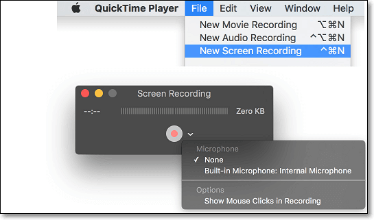YouTube-opnamesoftware - QuickTime Player